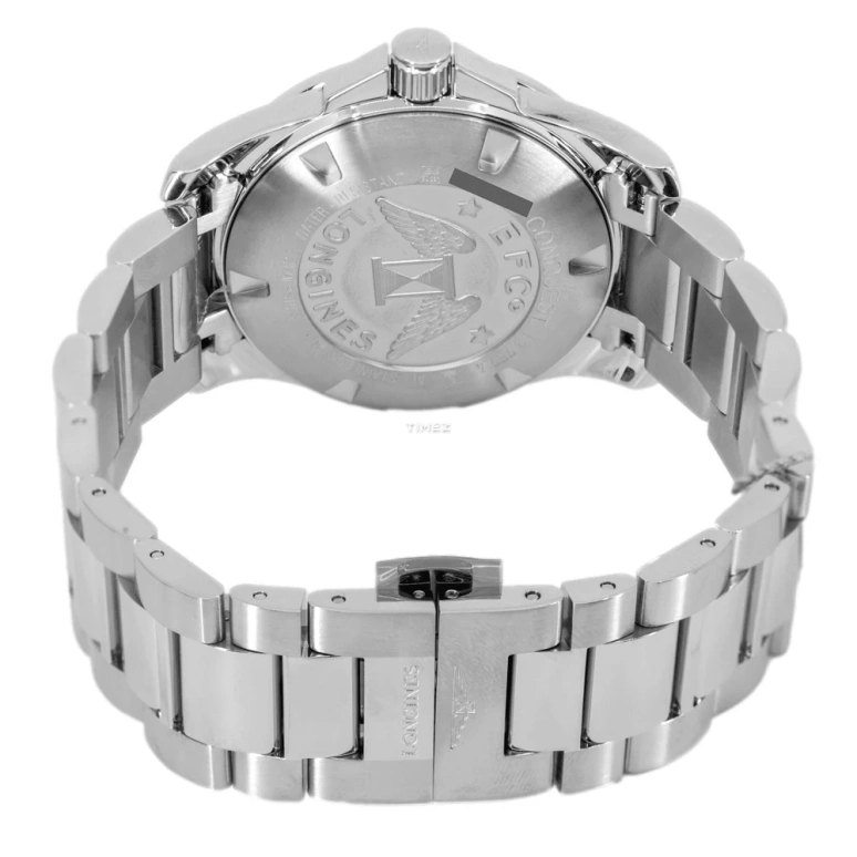 Longines,Conquest 41mm,41mm,Stainless Steel,Blue,Quartz,Day,26280hours,L3,L3.759.4.96.6
