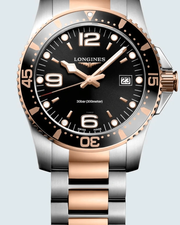 Longines,Sport 41mm,41mm,Stainless Steel,Black,Quartz,26280hours,In-house Caliber,L3,L3.740.3.58.7