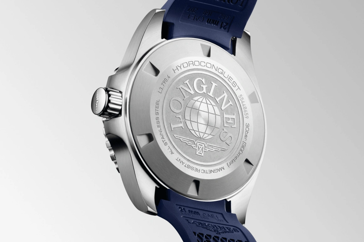 Longines,Sport 41mm,41mm,Stainless Steel,Blue,Automatic,Day,Dule Time,L3,L3.790.4.96.9