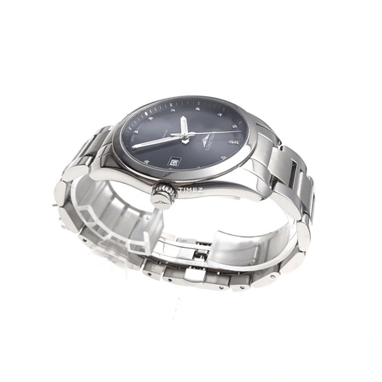 Longines,Conquest Classic 40mm,40mm,Stainless Steel,Black,Automatic,Day,42hours,L2,L2.785.4.58.6
