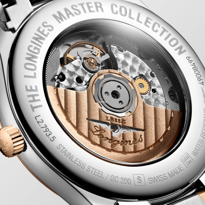 Longines,Master 40mm,40mm,Stainless Steel,Grey,Automatic,72hours,In-house Caliber,L2,L2.793.5.70.7