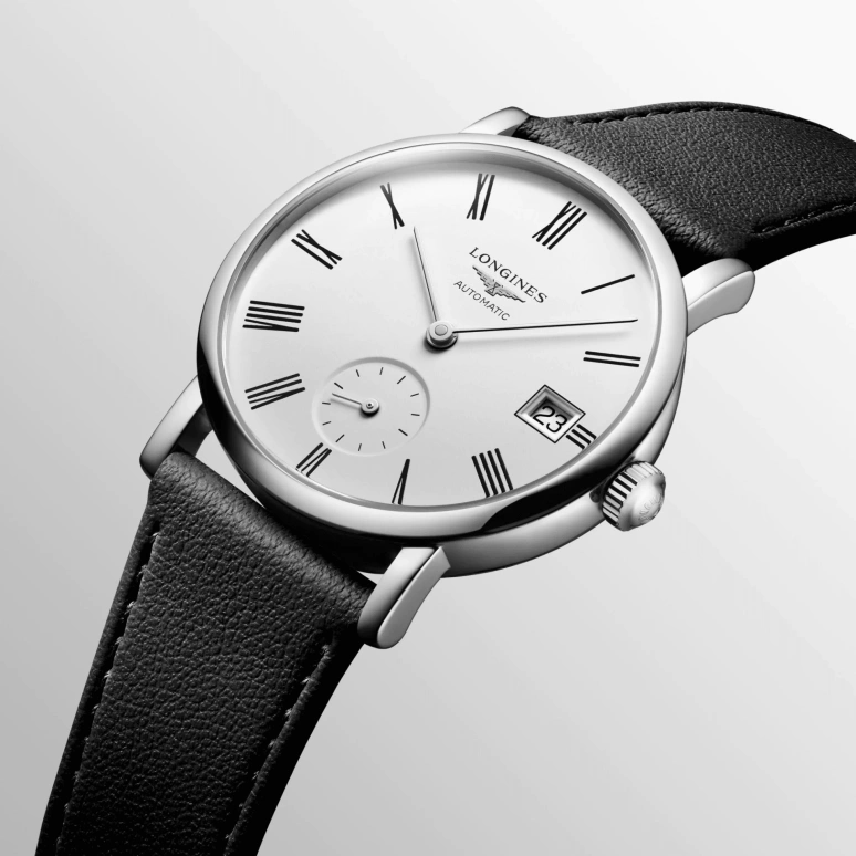 Longines,Elegant 34.50mm,34.50mm,Stainless Steel,White,Automatic,72hours,In-house Caliber,L4,L4.312.4.11.0
