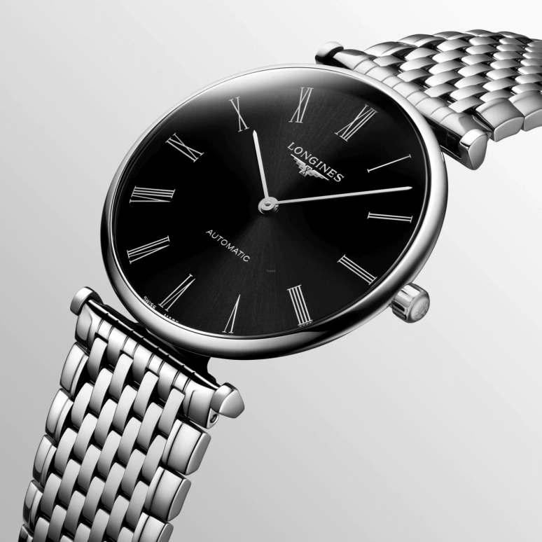 Longines,La Grande Classique 38mm,38mm,Stainless Steel,Grey,Automatic,40hours,In-house Caliber,L4,L4.918.4.51.6