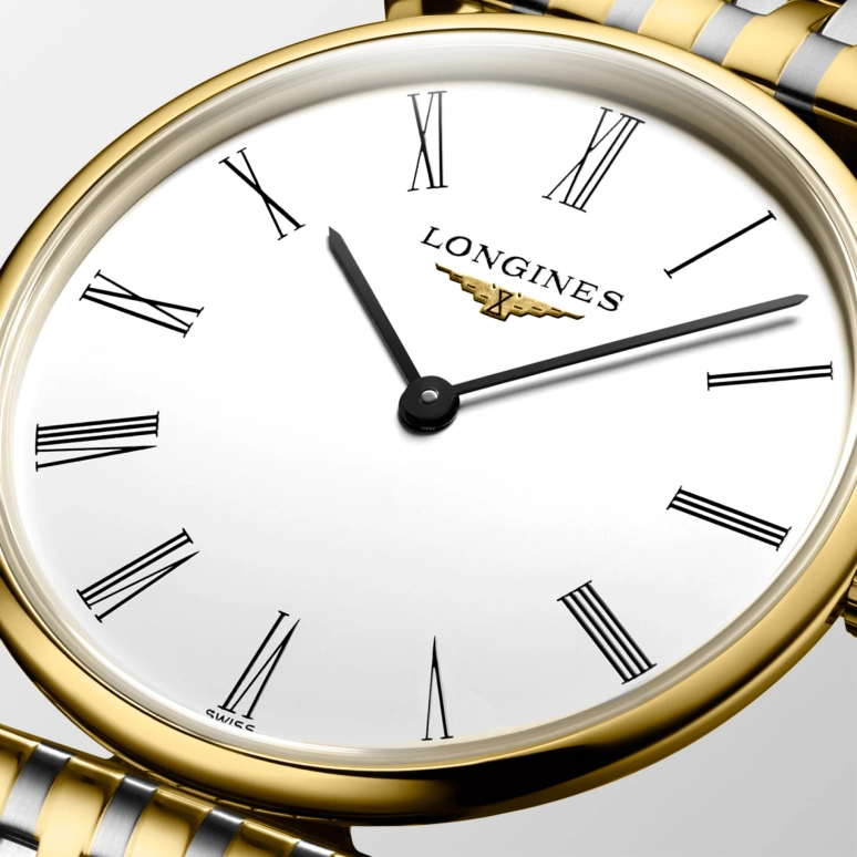 Longines,La Grande Classique 29mm,29mm,Stainless Steel,White,Quartz,Perpetual Calendar,In-house Caliber,L4,L4.512.2.11.7
