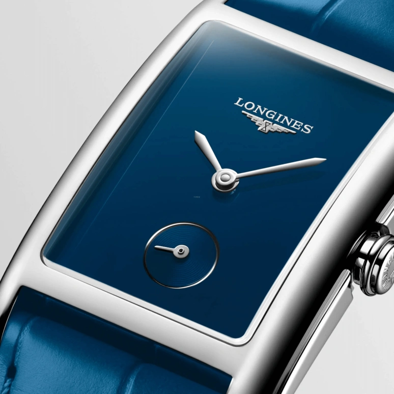 Longines,DolceVita 23mm,23mm,Stainless Steel,Blue,Quartz,26280hours,In-house Caliber,L5,L5.512.4.90.2