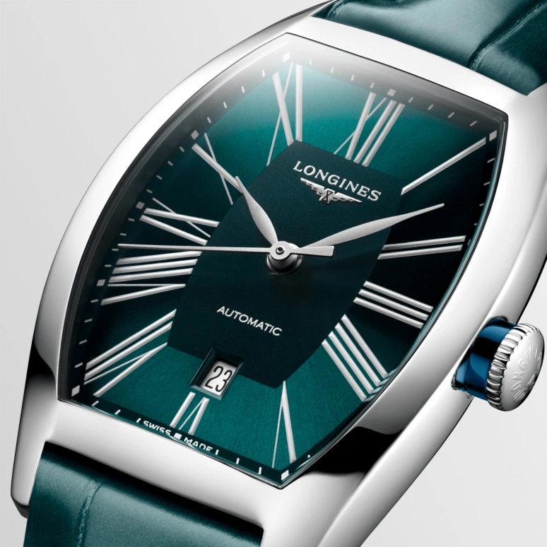 Longines,Evidenza 26mm,26mm,Stainless Steel,Grey,Automatic,Date,40hours,L2,L2.142.4.60.2