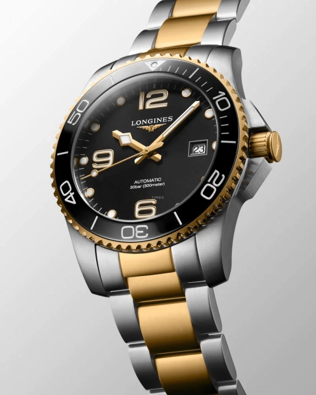 Longines,Sport 41mm,41mm,Stainless Steel,Black,Automatic,72hours,In-house Caliber,L3,L3.781.3.56.7