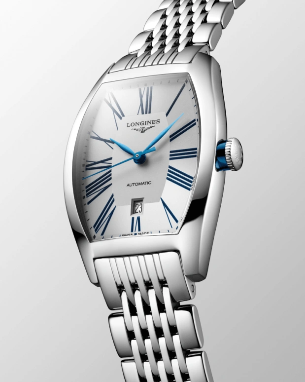 Longines,Evidenza 26mm,26mm,Stainless Steel,Silver,Automatic,Date,40hours,L2,L2.142.4.70.6
