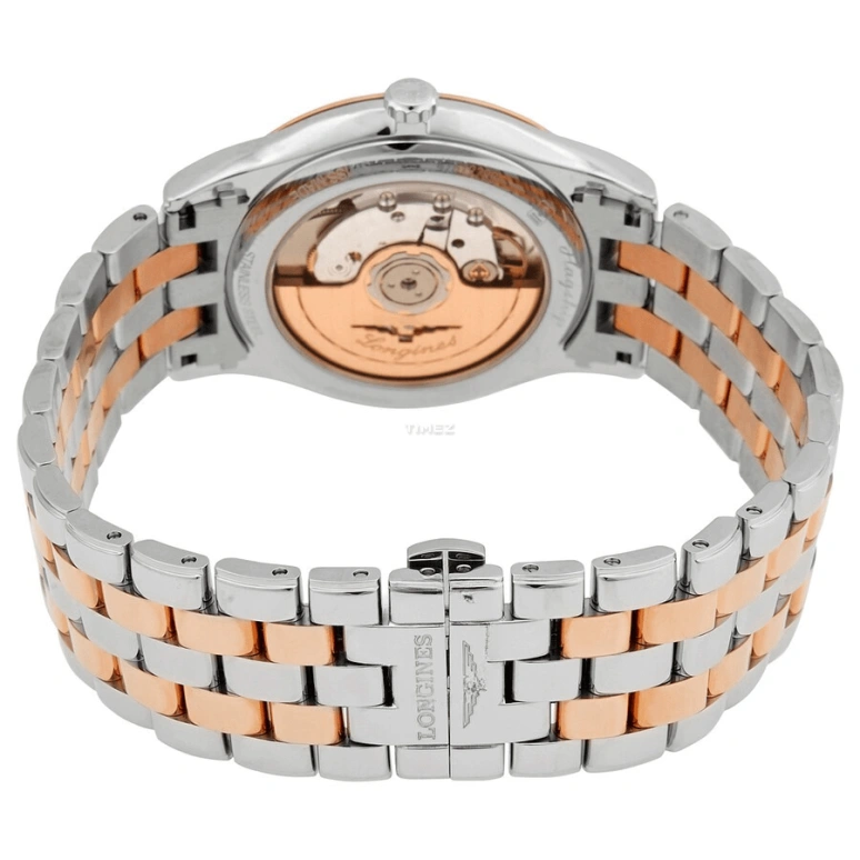 Longines,Flagship 38.50mm,38.50mm,Stainless Steel,White,Automatic,Day,65hours,L4,L4.874.3.92.7