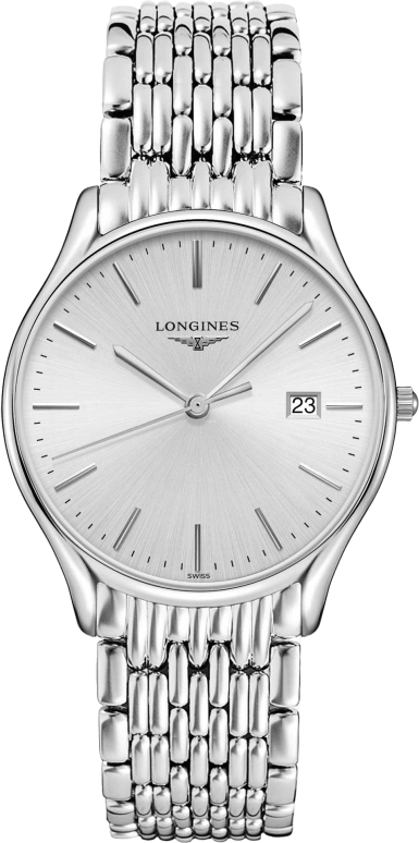 Longines,Lyre 38.50mm,38.50mm,Stainless Steel,Silver,Quartz,Date,26280hours,L4,L4.859.4.72.6