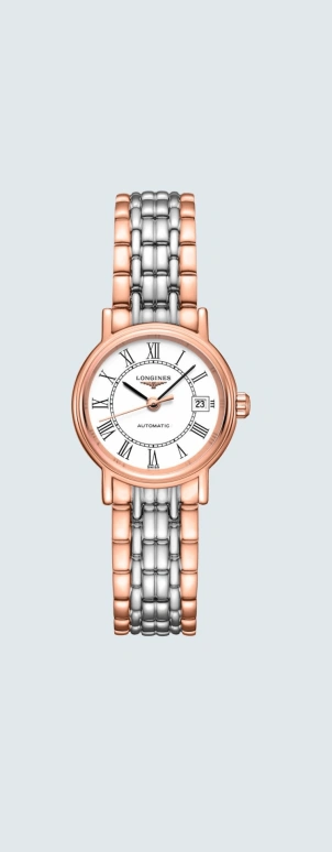 Longines,Presence 25.50mm,25.50mm,Stainless Steel,White,Automatic,Date,38hours,L4,L4.321.1.11.7