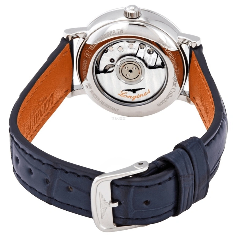 Longines,Elegant 29mm,29mm,Stainless Steel,Blue,Automatic,Day,40hours,L4,L4.310.4.97.2