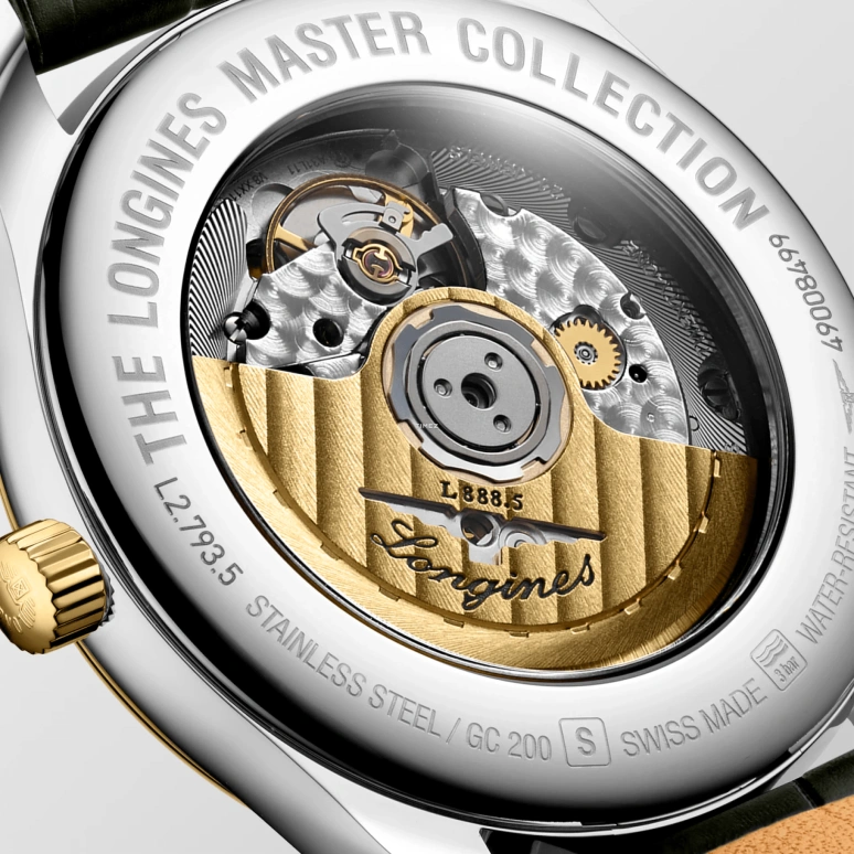 Longines,Master 40mm,40mm,Stainless Steel,Silver,Automatic,72hours,In-house Caliber,L2,L2.793.5.72.2