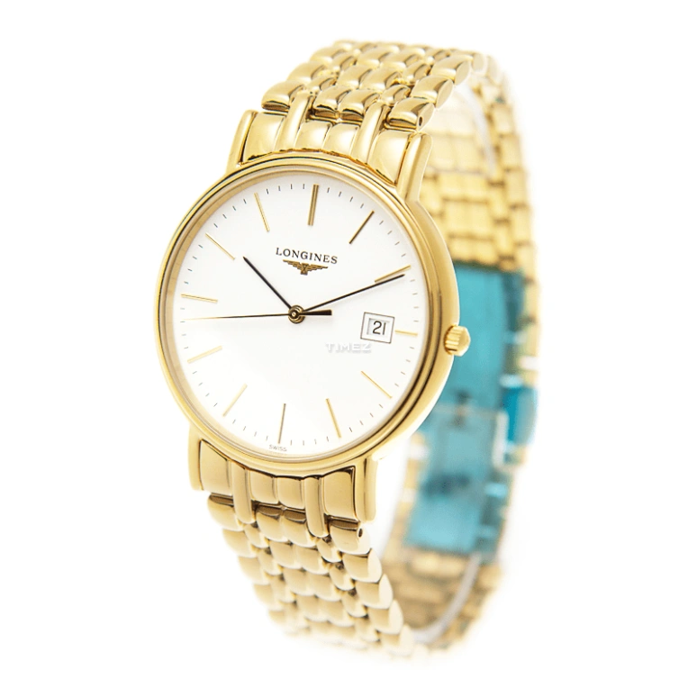Longines,Presence 38.50mm,38.50mm,Stainless Steel,White,Quartz,Day,26280hours,L4,L4.790.2.12.8