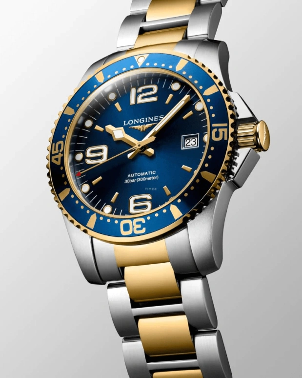 Longines,HydroConquest 41mm,41mm,Stainless Steel,Blue,Automatic,Date,65hours,L3,L3.742.3.96.7