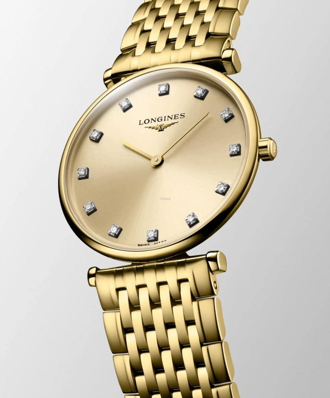 Longines,La Grande Classique 29mm,29mm,Stainless Steel,Gold,Quartz,Sapphire,Round,L4,L4.512.2.37.E