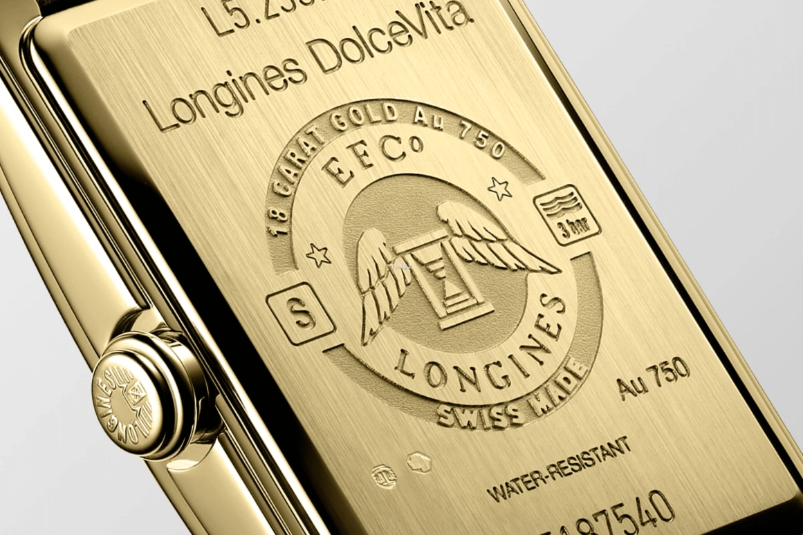 Longines,DolceVita 20.50x32mm,20.50x32mm,Yellow Gold,White,Quartz,26280hours,In-house Caliber,L5,L5.255.6.71.0