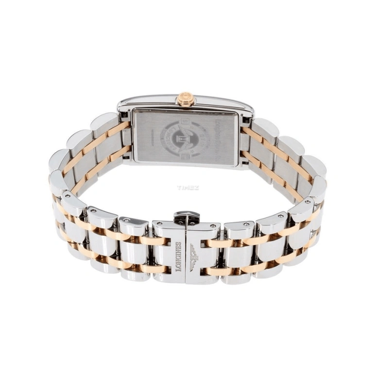 Longines,DolceVita 23.30x37mm,23.30x37mm,Stainless Steel,Rose Gold,White,Quartz,26280hours,In-house Caliber,L5,L5.512.5.87.7
