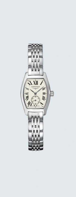 Longines,Evidenza 19.60mm,19.60mm,Stainless Steel,Beige,Quartz,Day,26280hours,L2,L2.175.4.71.6