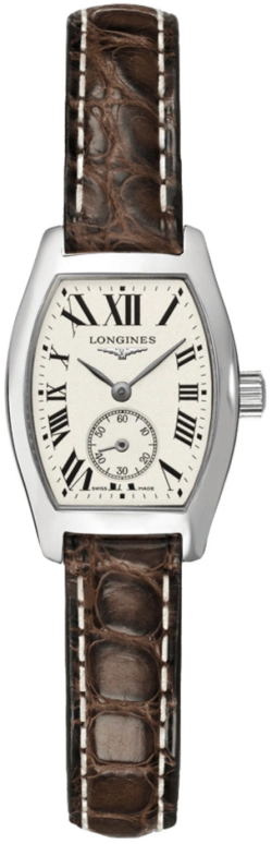 Longines,Evidenza 19.60mm,19.60mm,Stainless Steel,Beige,Quartz,Day,26280hours,L2,L2.175.4.71.5