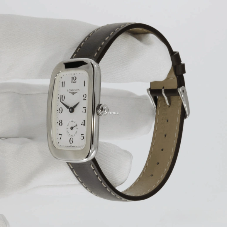 Longines,Equestrian 24.70x36mm,24.70x36mm,Stainless Steel,White,Quartz,In-house Caliber,Sapphire,Crystal Glass,L6,L6.142.4.13.2