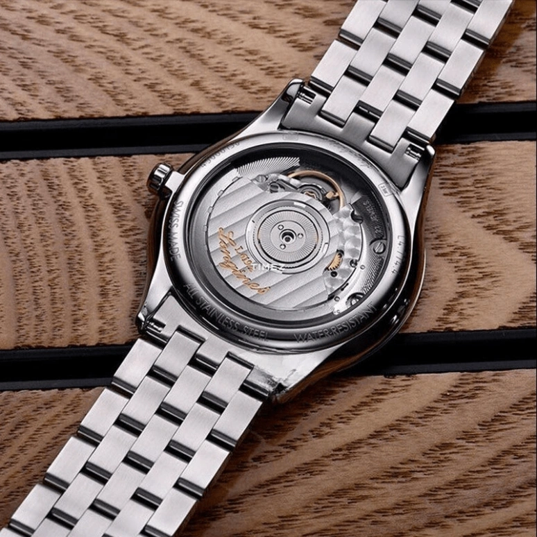 Longines,Flagship 36mm,36mm,Stainless Steel,White,Automatic,Day,42hours,L4,L4.774.4.13.6