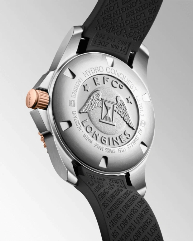 Longines,HydroConquest 41mm,41mm,Ceramic,Stainless Steel,Grey,Automatic,Date,64hours,L3,L3.781.3.58.9