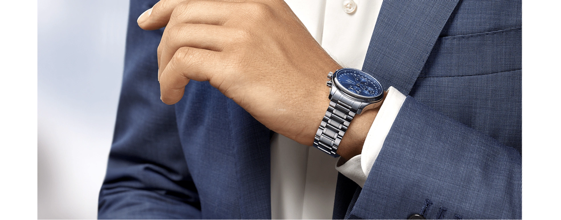 Longines,Master 42mm,42mm,Stainless Steel,Blue,Automatic,Chronograph,Moonphase,Month,Date,54hours,In-house Caliber,L2,L2.773.4.92.6