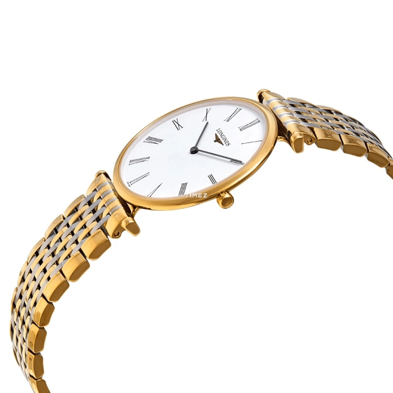 Longines,La Grande Classique 33mm,33mm,Stainless Steel,White,Quartz,In-house Caliber,Sapphire,Crystal Glass,L4,L4.709.2.21.7