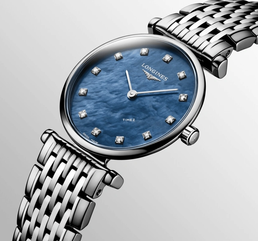 Longines,La Grande Classique 24mm,24mm,Stainless Steel,Blue,Quartz,26280hours,In-house Caliber,L4,L4.209.4.81.C