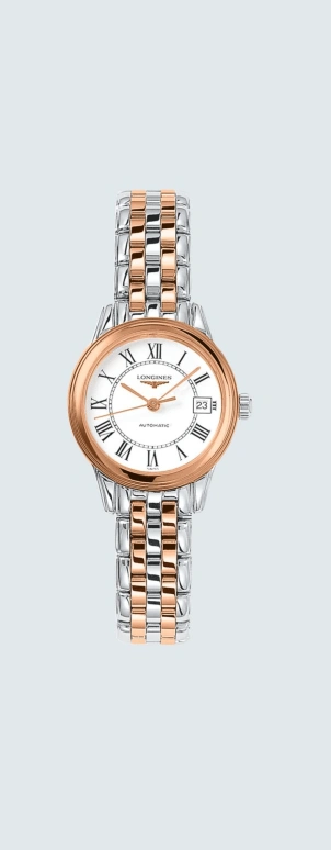 Longines,Heritage Classic 26mm,26mm,Stainless Steel,White,Automatic,45hours,In-house Caliber,L4,L4.274.3.91.7