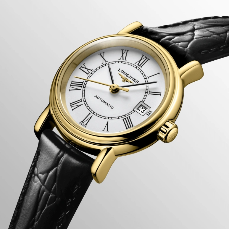 Longines,Presence 25.50mm,25.50mm,Stainless Steel,White,Automatic,Date,38hours,L4,L4.321.2.11.2