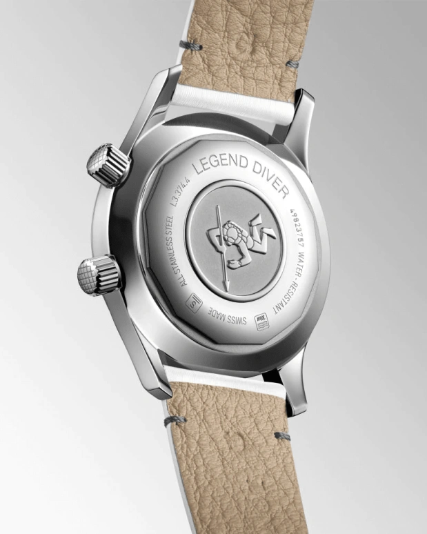 Longines,Heritage Classic 36mm,36mm,Stainless Steel,White,Automatic,Date,40hours,L3,L3.374.4.80.0