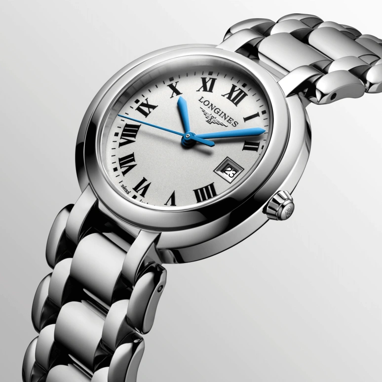 Longines,PrimaLuna 36mm,36mm,Stainless Steel,Silver,Quartz,Day,26280hours,L8,L8.122.4.71.6
