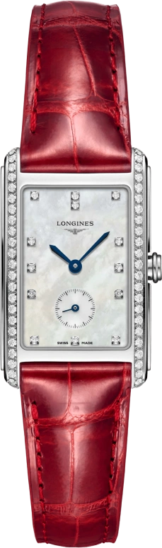 Longines,DolceVita 23mm,23mm,Stainless Steel,White,Quartz,26280hours,In-house Caliber,L5,L5.512.0.87.5