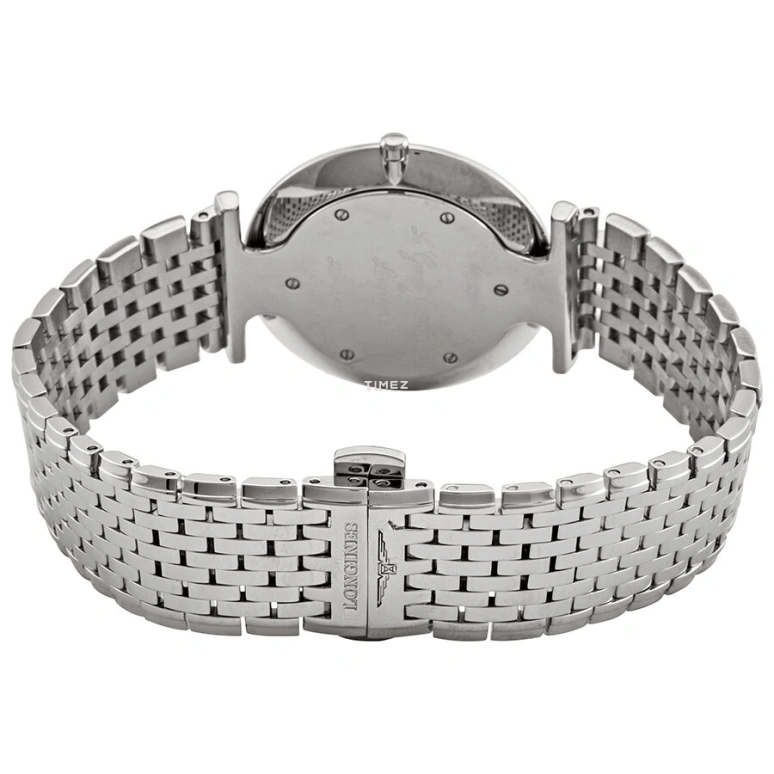 Longines,La Grande Classique 33mm,33mm,Stainless Steel,White,Quartz,In-house Caliber,Sapphire,Crystal Glass,L4,L4.709.4.21.6