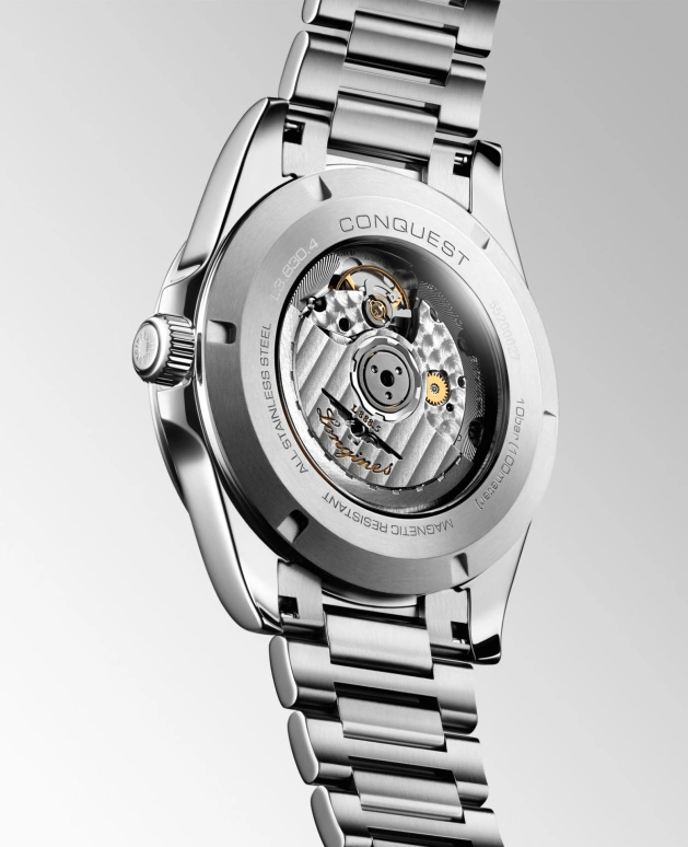 Longines,Conquest 41mm,41mm,Stainless Steel,Green,Automatic,Day,72hours,L3,L3.830.4.02.6