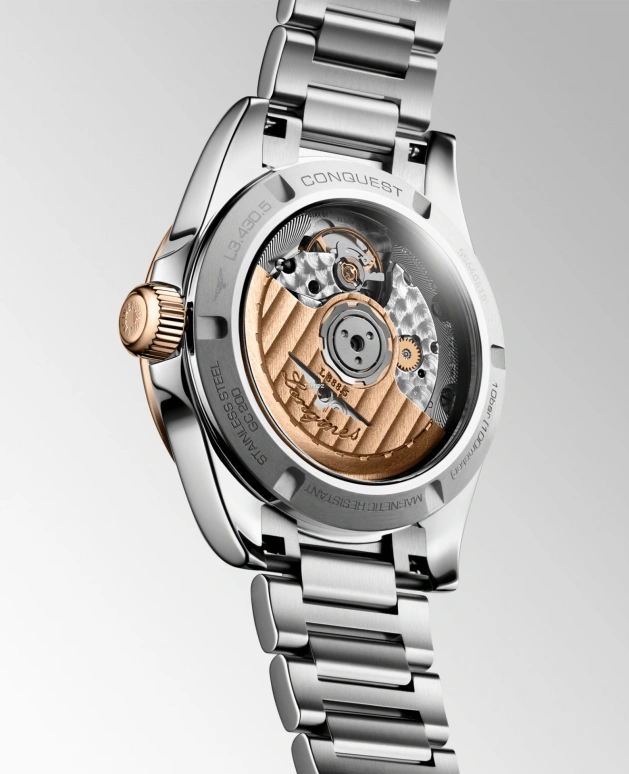 Longines,Sport 34mm,34mm,Stainless Steel,Purple,Automatic,Day,Anti-magnetic,L3,L3.430.5.98.6