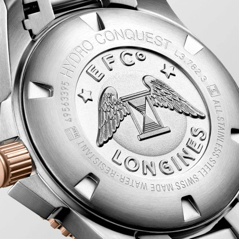 Longines,HydroConquest 43mm,43mm,Ceramic,Stainless Steel,Blue,Automatic,Date,64hours,L3,L3.782.3.98.7