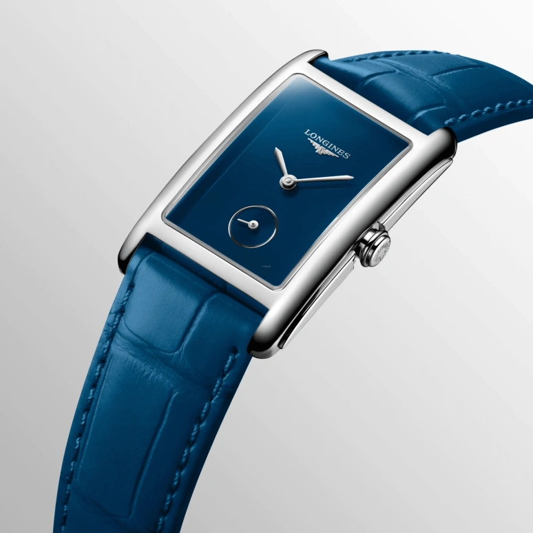 Longines,DolceVita 23mm,23mm,Stainless Steel,Blue,Quartz,26280hours,In-house Caliber,L5,L5.512.4.90.2
