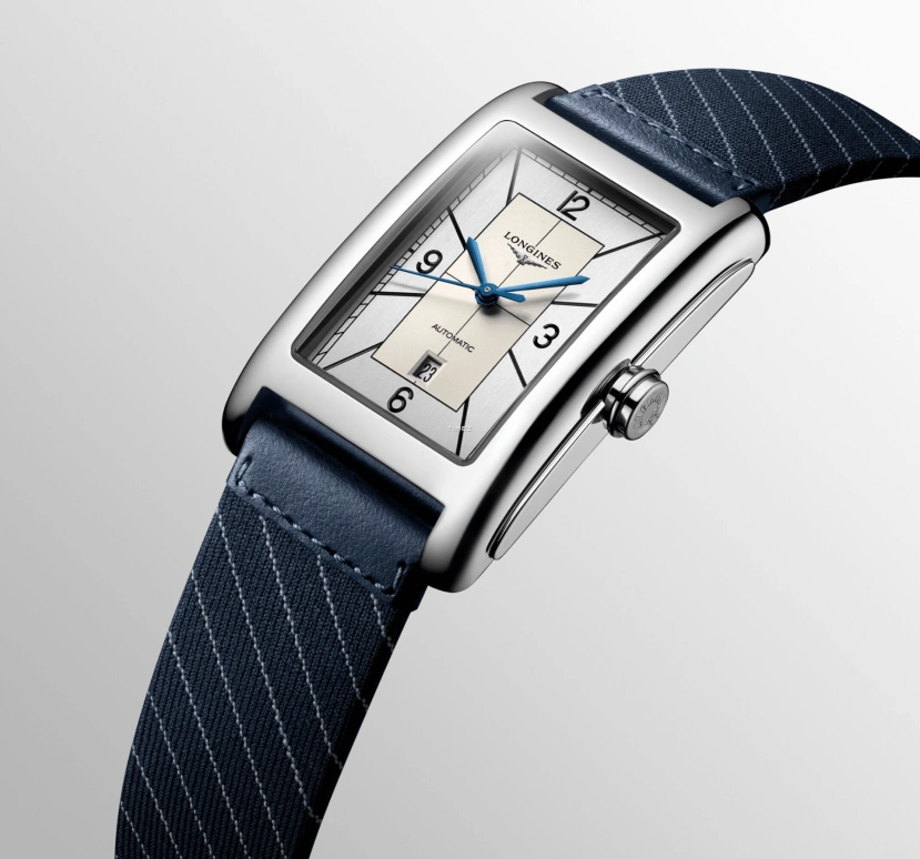 Longines,DolceVita 27.70x43.80mm,27.70x43.80mm,Stainless Steel,White,Silver,Automatic,Day,45hours,L5,L5.757.4.73.8