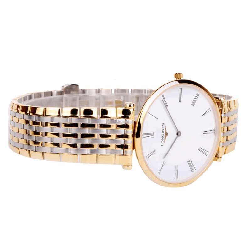 Longines,La Grande Classique 35mm,35mm,Stainless Steel,White,Quartz,Sapphire,Crystal Glass,Round,L4,L4.800.2.11.7