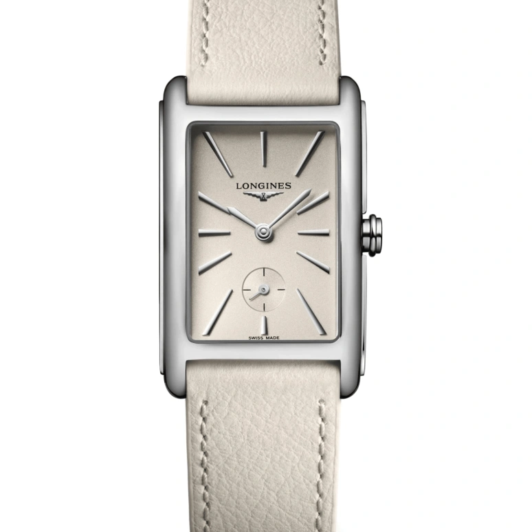 Longines,Elegant 23.30x37mm,23.30x37mm,Stainless Steel,Cream,Quartz,26280hours,In-house Caliber,L5,L5.512.4.79.2