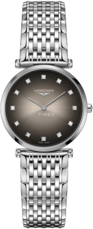 Longines,La Grande Classique 29mm,29mm,Stainless Steel,Grey,Quartz,Perpetual Calendar,In-house Caliber,L4,L4.512.4.77.6