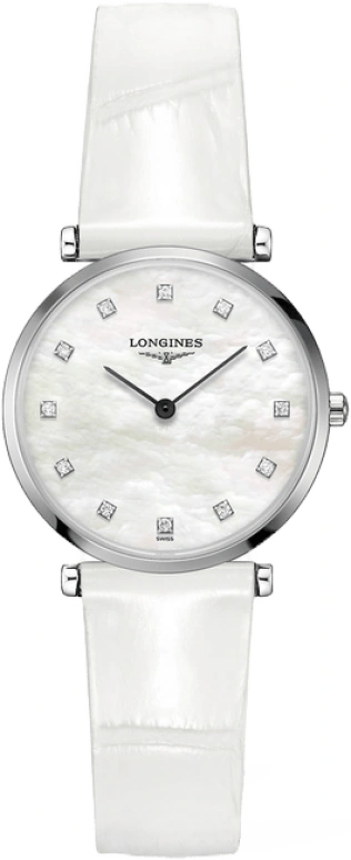Longines,La Grande Classique 29mm,29mm,Stainless Steel,White,Quartz,In-house Caliber,Sapphire,L4,L4.512.4.87.0