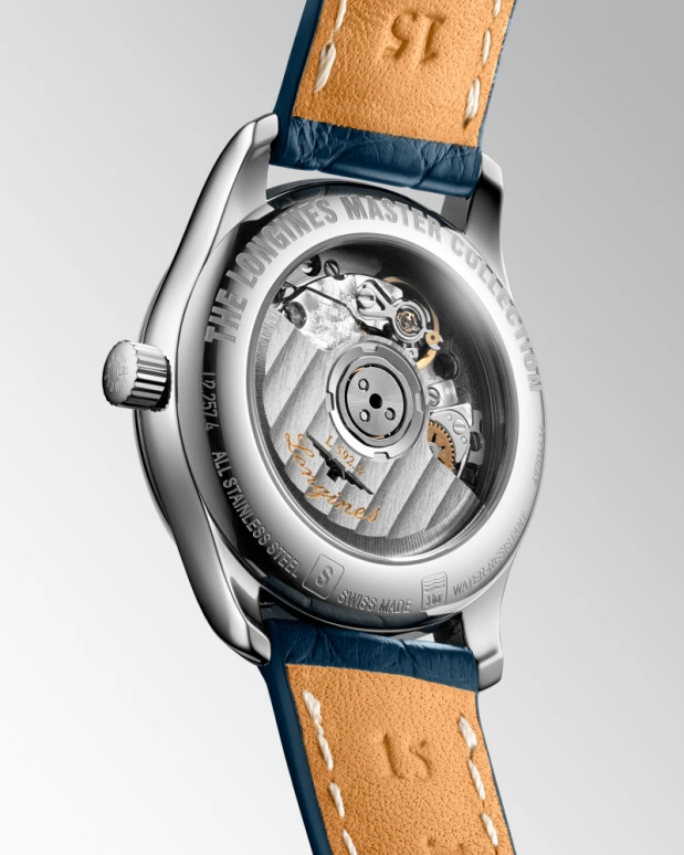Longines,Master 29mm,29mm,Stainless Steel,Blue,Automatic,Day,40hours,L2,L2.257.4.97.0