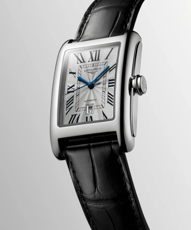 Longines,DolceVita 27.70x43.80mm,27.70x43.80mm,Stainless Steel,Silver,Automatic,Day,45hours,L5,L5.757.4.71.0