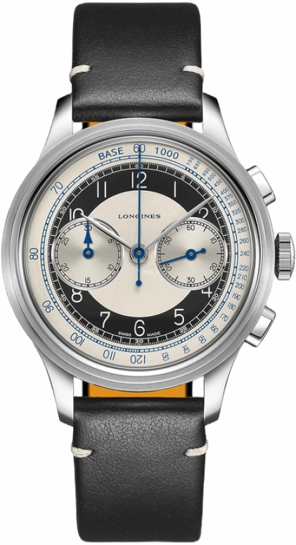 Longines,Heritage Classic 40mm,40mm,Stainless Steel,Silver,Automatic,Chronograph,Day,L2,L2.830.4.93.0
