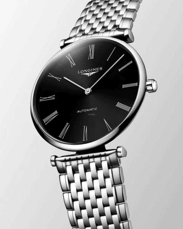 Longines,La Grande Classique 38mm,38mm,Stainless Steel,Grey,Automatic,40hours,In-house Caliber,L4,L4.918.4.51.6