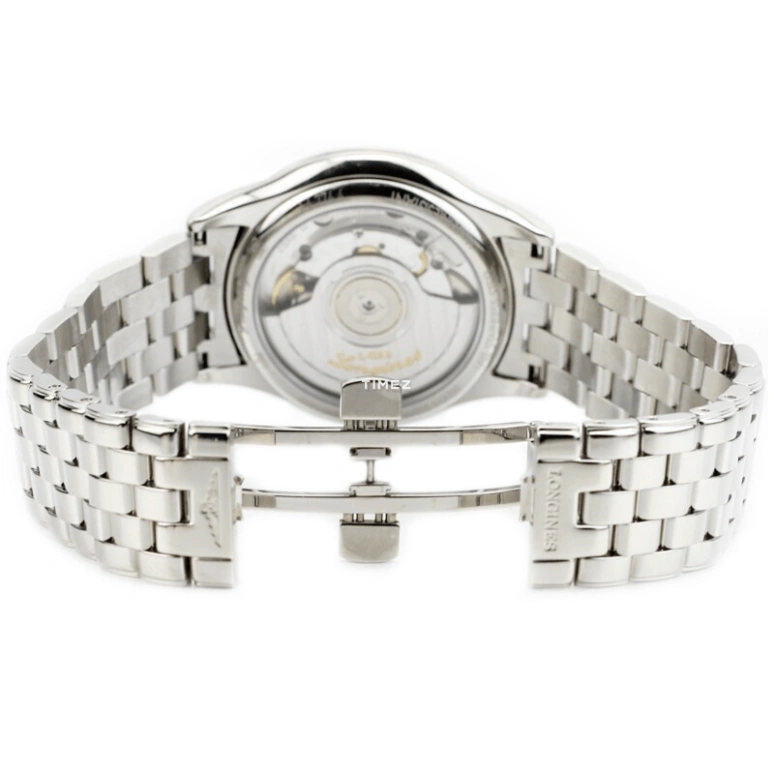 Longines,Flagship 35.60mm,35.60mm,Stainless Steel,Silver,Automatic,Day,42hours,L4,L4.774.4.99.6
